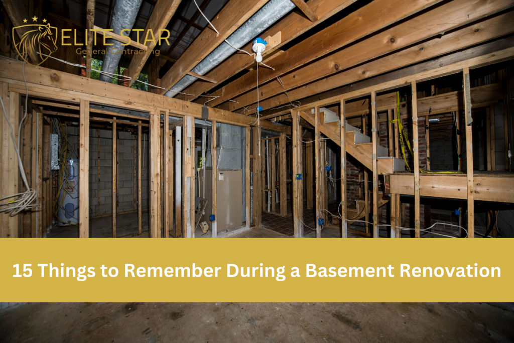 Basement Renovation Services.